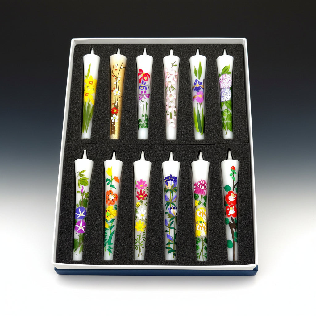 Japanese Candles, Incense and Holders