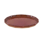 Kamakura-bori toukon tray, knife mark detail