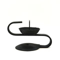 Candle Holder S-Shape Iron Stand