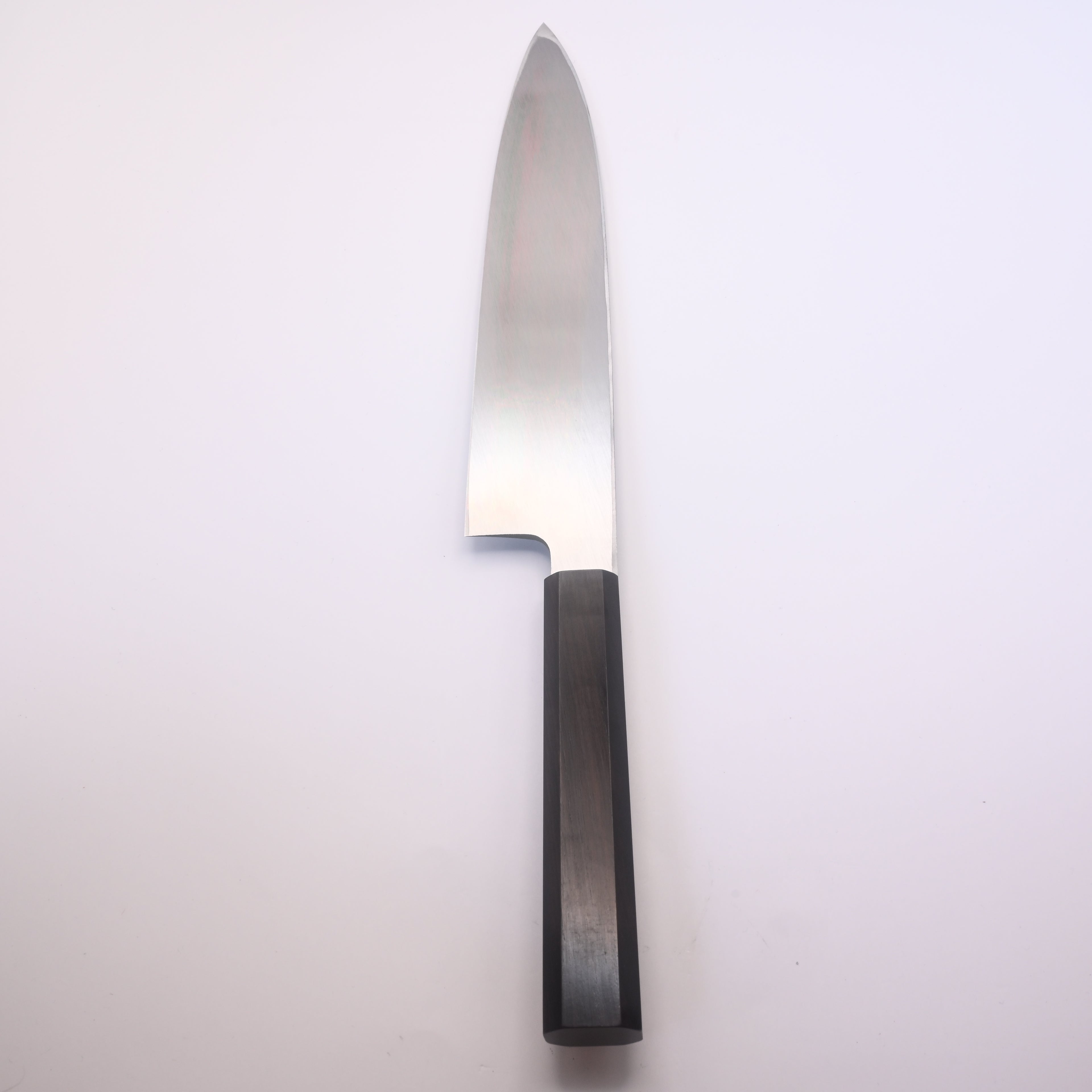 Shirasagi Blue #2 Single Bevel Gyuto 210mm Kurouchi Ebony Wa Tosa Japan