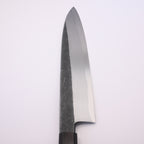 Shirasagi Blue #2 Single Bevel Gyuto 210mm Kurouchi Ebony Wa Tosa Japan