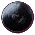 Kamakura-bori cherry blossom tray, carving detail