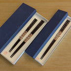 Japanese paper gift box for Kamakura-bori chopsticks