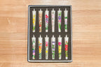 Flower Painted "Warosoku" Japanese Candles