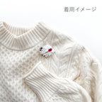 Tsumami Zaiku Brooch White – Crane Japanese Silk Flower Pin