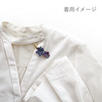Tsumami Zaiku Hair Clip Purple – Kikyo Bellflower Japanese Silk Flower Clip